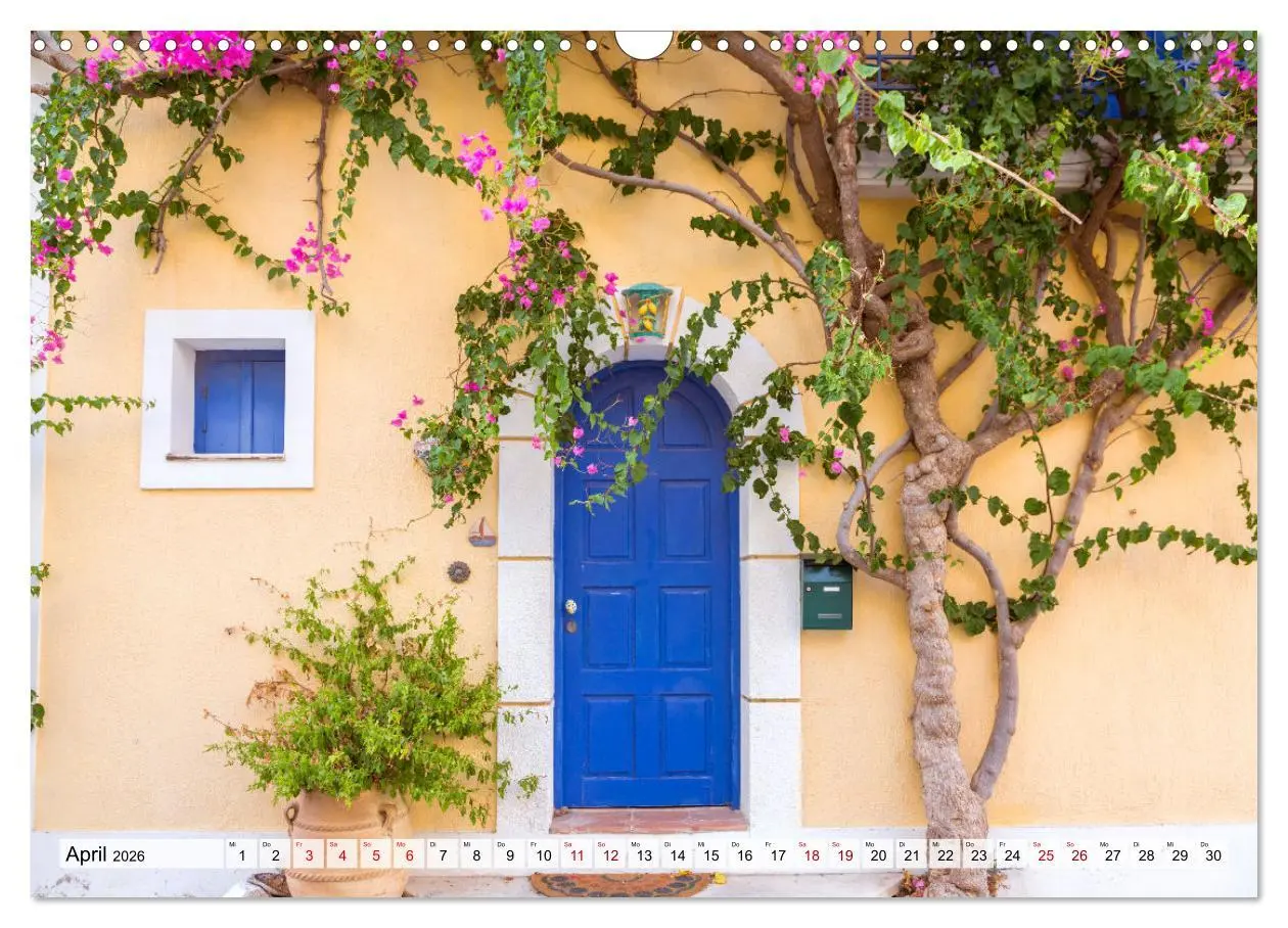 Bild: 9783457571767 | Griechische Inseln - Ein Jahr im Mittelmeer (Wandkalender 2026 DIN...