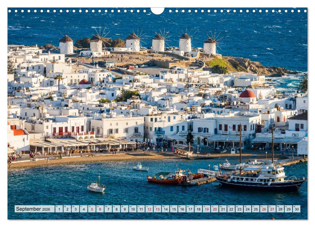 Bild: 9783457571767 | Griechische Inseln - Ein Jahr im Mittelmeer (Wandkalender 2026 DIN...