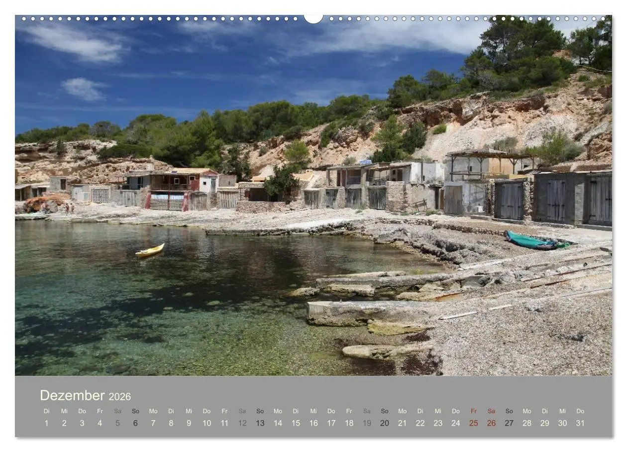 Bild: 9783457881767 | Ibiza - Spanien (Wandkalender 2026 DIN A2 quer), CALVENDO...