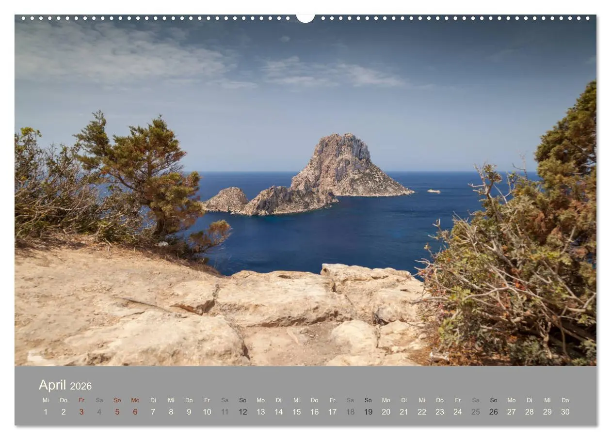 Bild: 9783457881767 | Ibiza - Spanien (Wandkalender 2026 DIN A2 quer), CALVENDO...