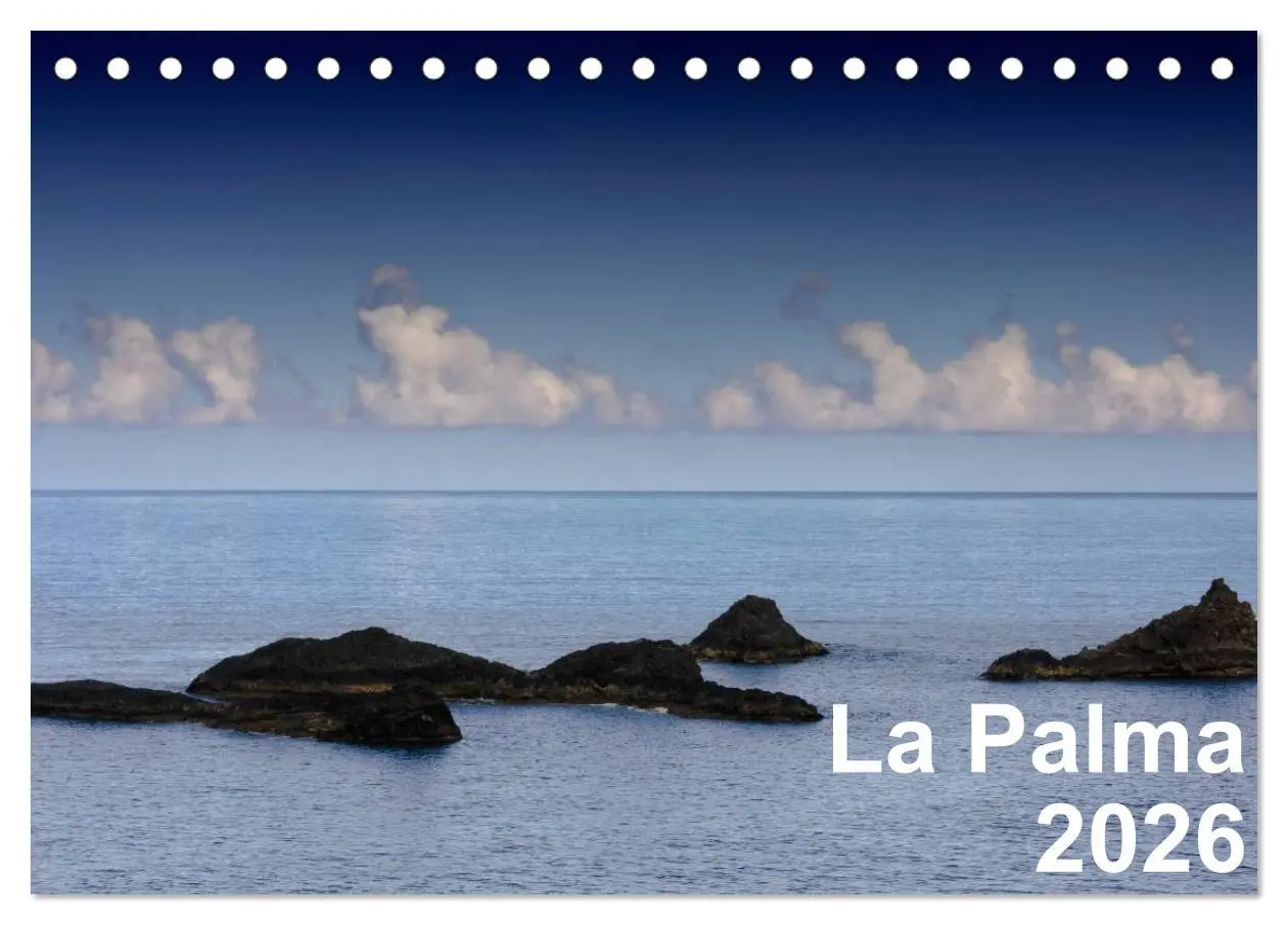 Cover: 9783516111767 | La Palma (Tischkalender 2026 DIN A5 quer), CALVENDO Monatskalender
