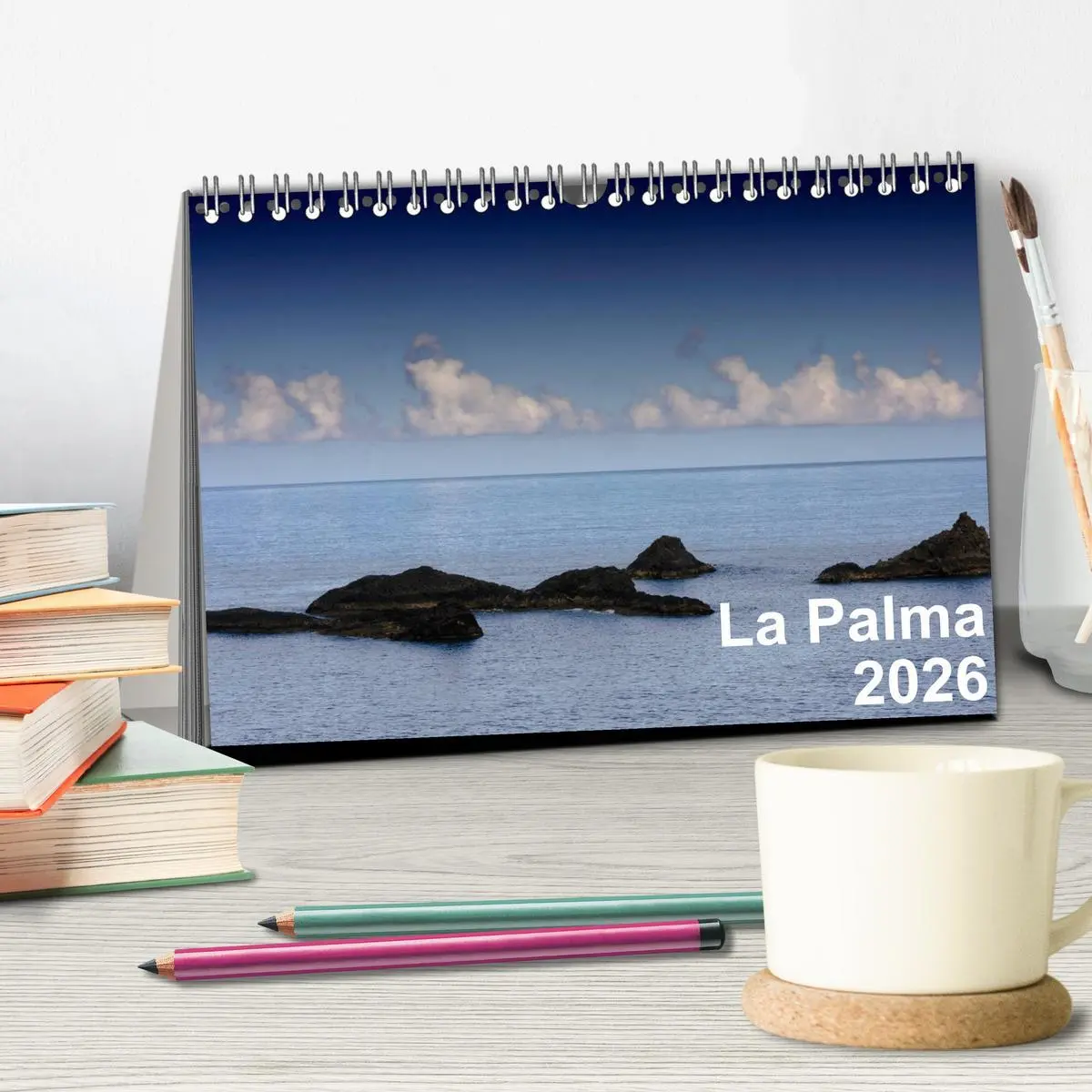 Bild: 9783516111767 | La Palma (Tischkalender 2026 DIN A5 quer), CALVENDO Monatskalender
