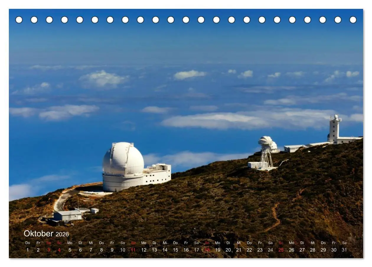 Bild: 9783516111767 | La Palma (Tischkalender 2026 DIN A5 quer), CALVENDO Monatskalender