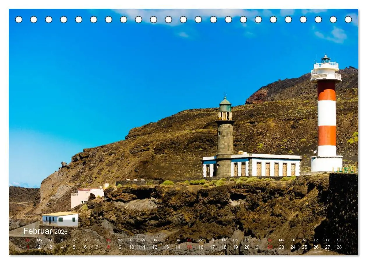 Bild: 9783516111767 | La Palma (Tischkalender 2026 DIN A5 quer), CALVENDO Monatskalender