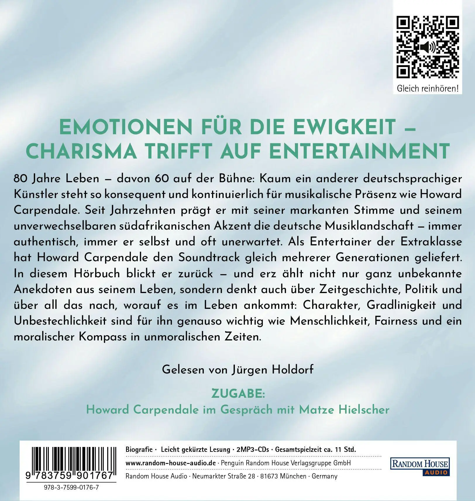 Bild: 9783759901767 | Unerwartet | Howard Carpendale (u. a.) | MP3 | Deutsch | 2025