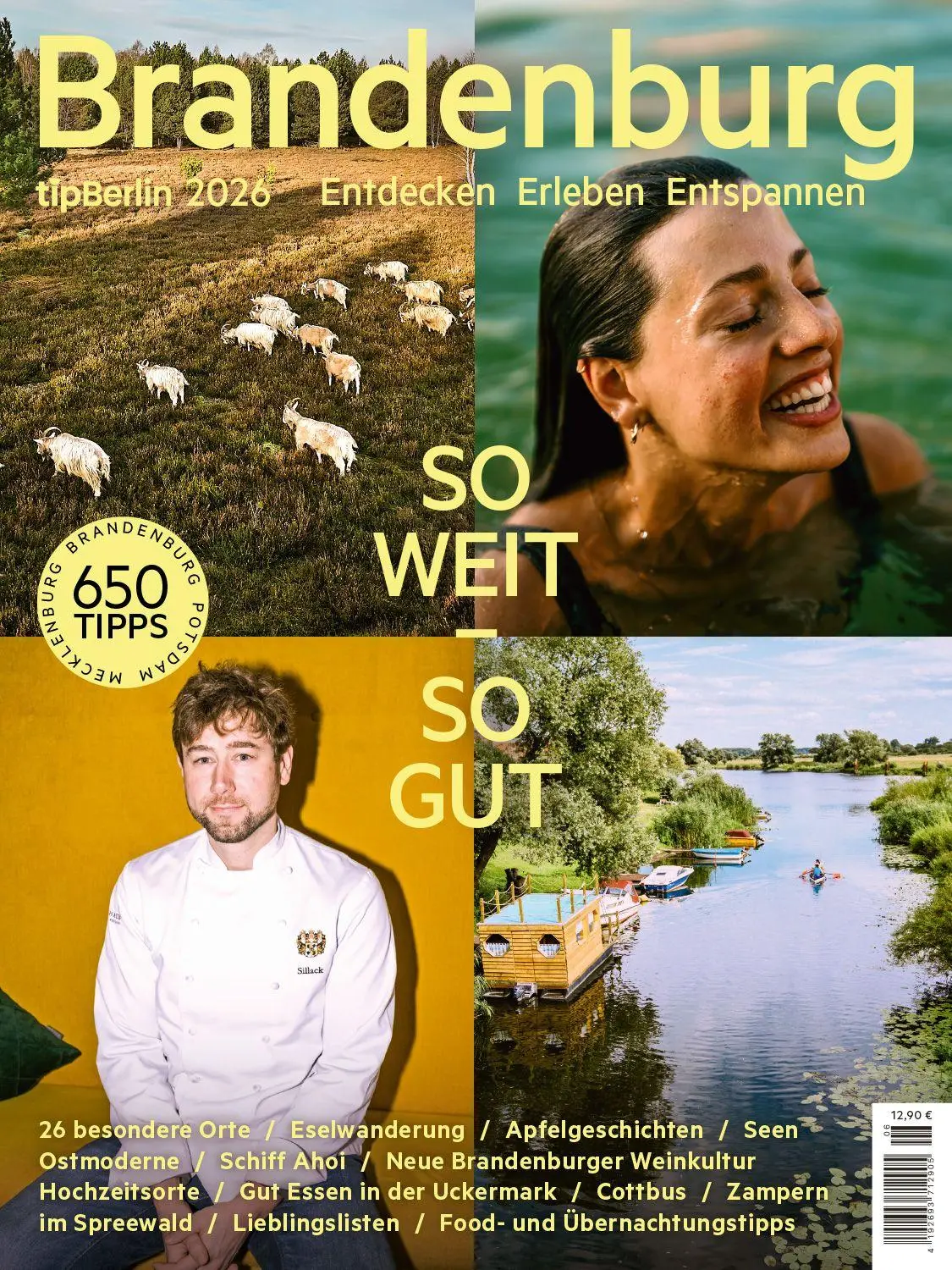 Cover: 9783946631767 | tipBerlin Brandenburg 2026 | So weit - So gut | tipBerlin | Buch