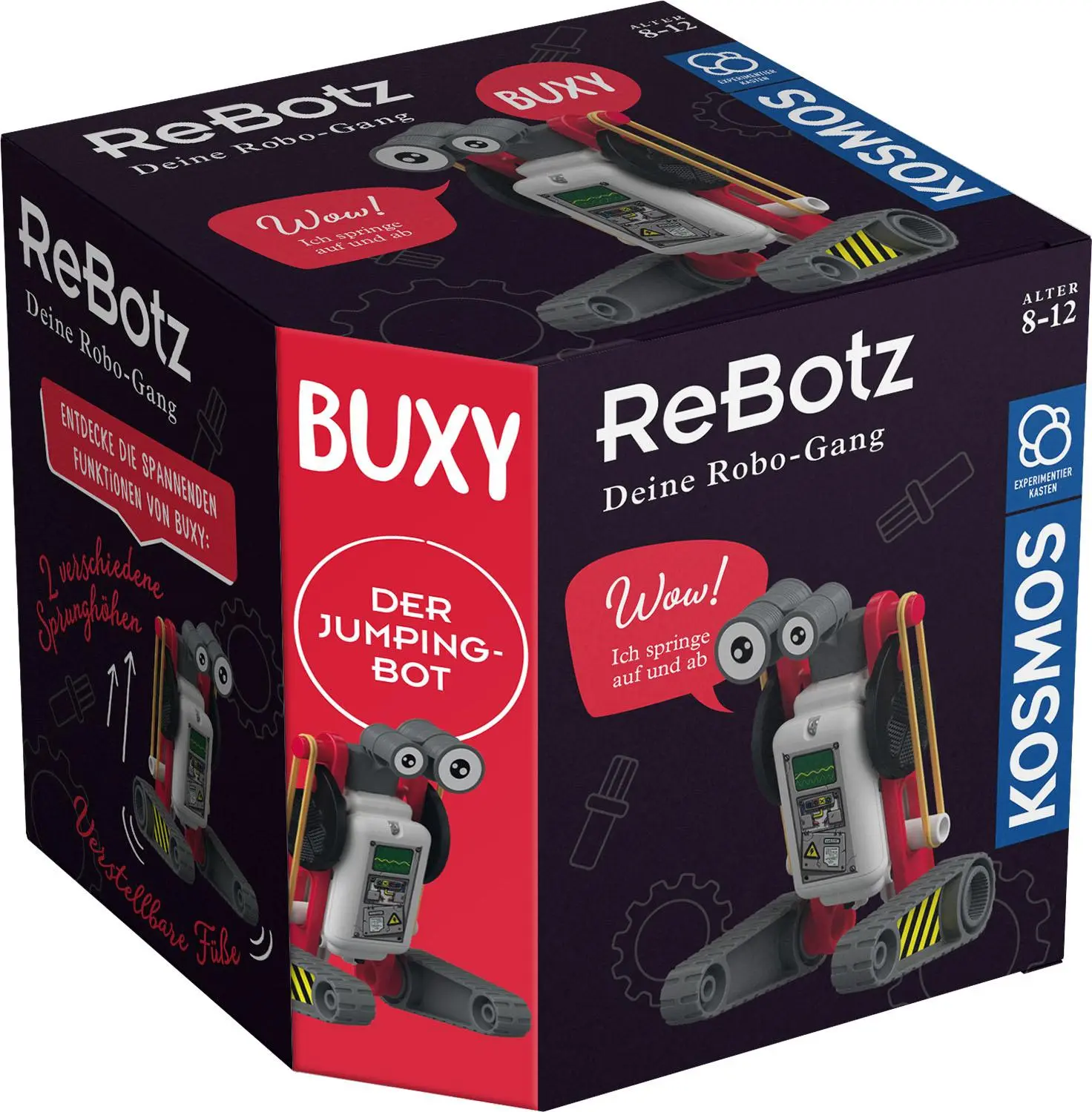 Cover: 4002051601867 | ReBotz - Buxy der Jumping-Bot | Experimentierkasten | Spiel | 601867