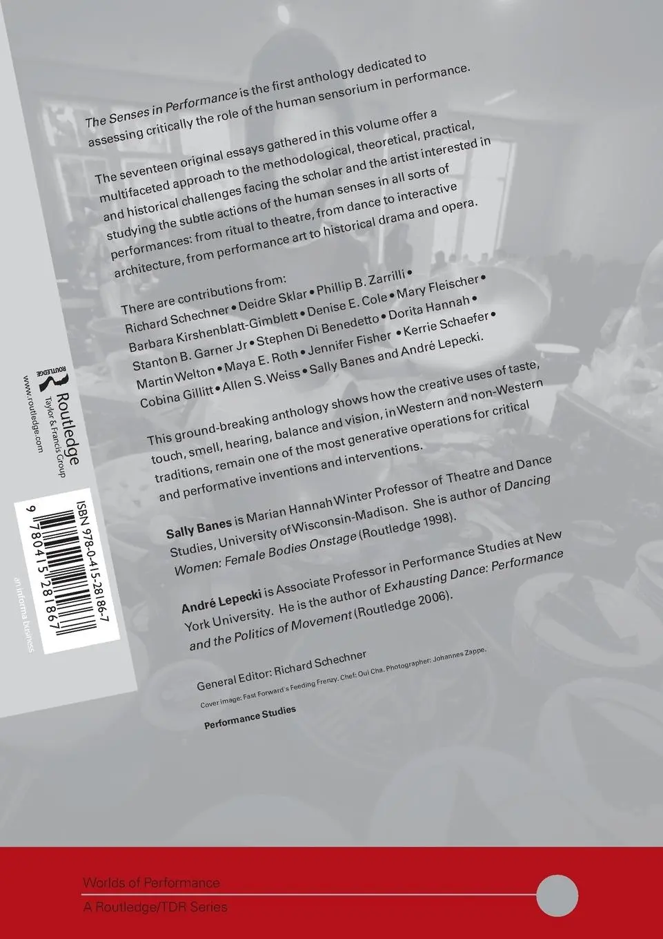 Rückseite: 9780415281867 | The Senses in Performance | Sally Banes (u. a.) | Taschenbuch | 2006
