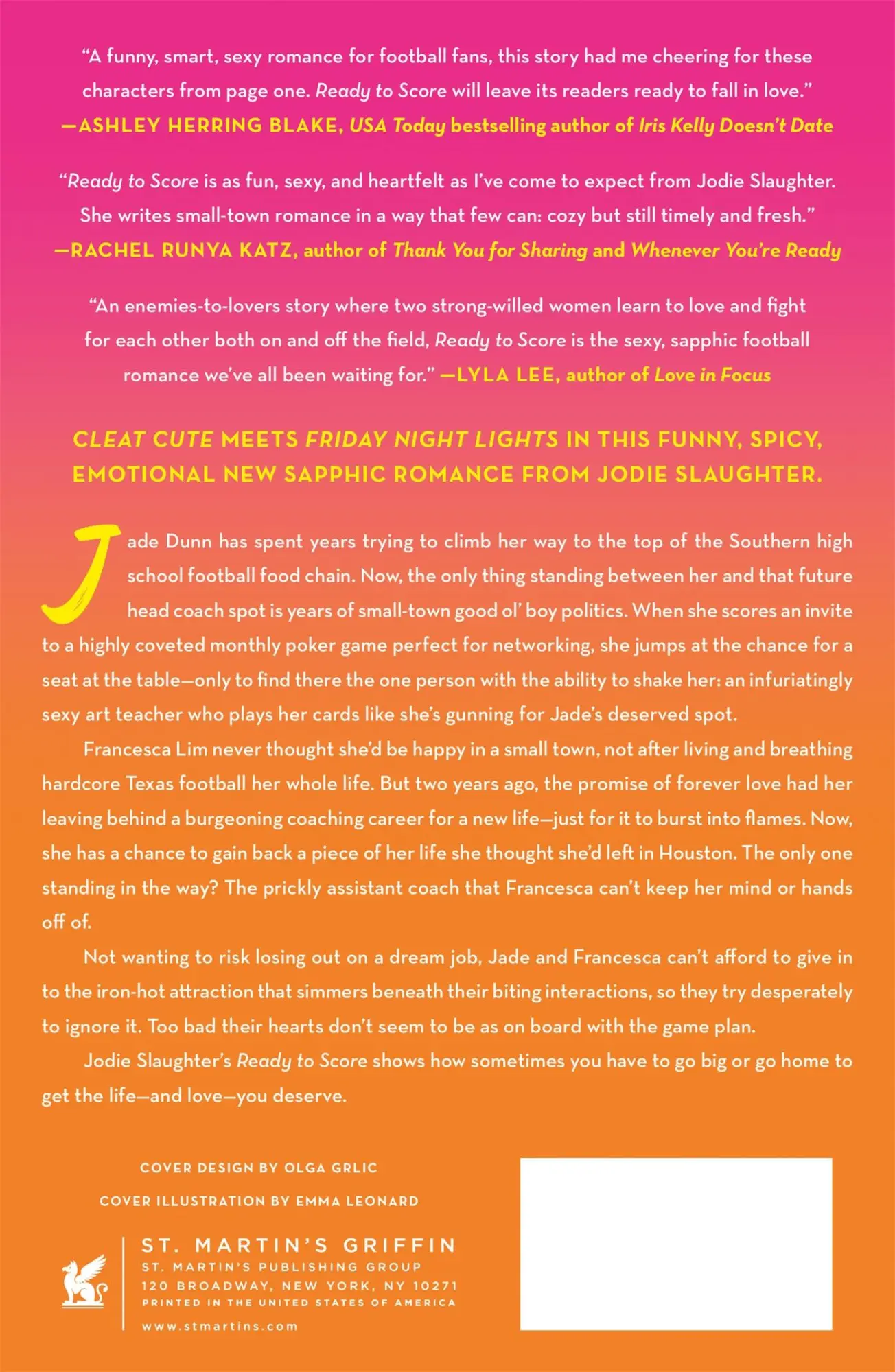 Rückseite: 9781250821867 | Ready to Score | A Novel | Jodie Slaughter | Taschenbuch | Englisch