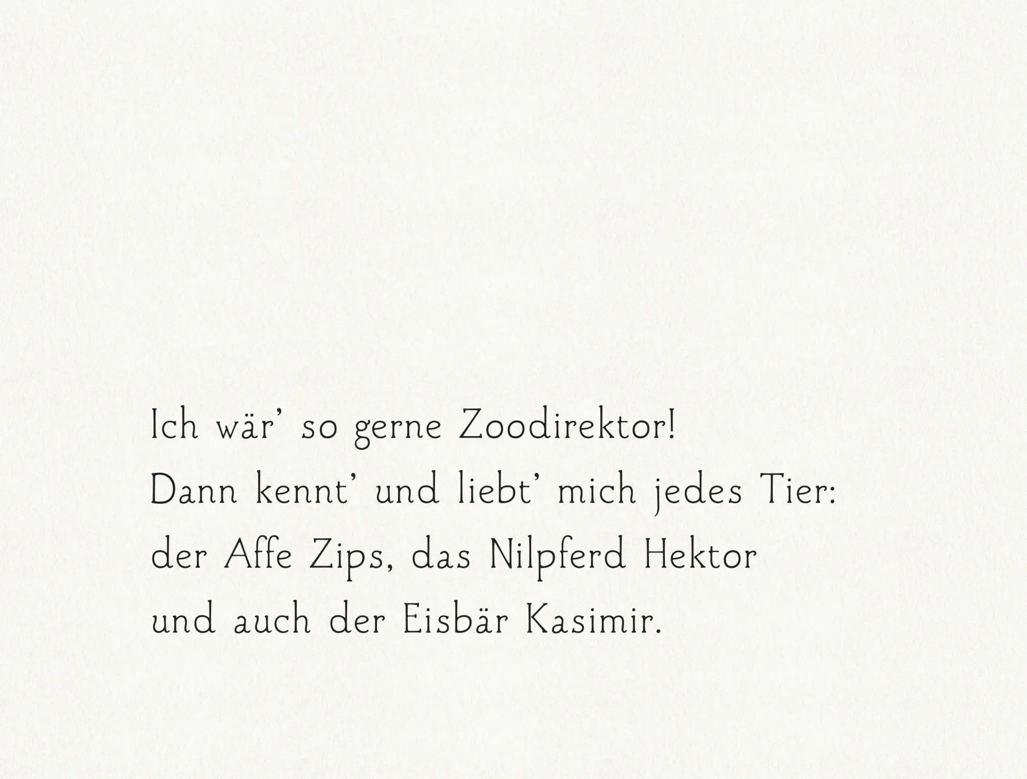 Bild: 9783414821867 | Ich wär so gerne Zoodirektor | James Krüss | Buch | 28 S. | Deutsch