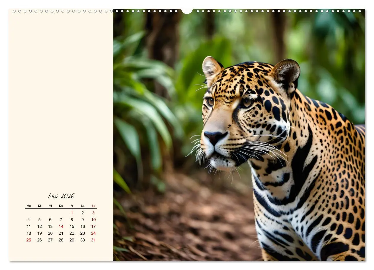 Bild: 9783457251867 | Südamerikas beeindruckende Tierwelt (Wandkalender 2026 DIN A2...