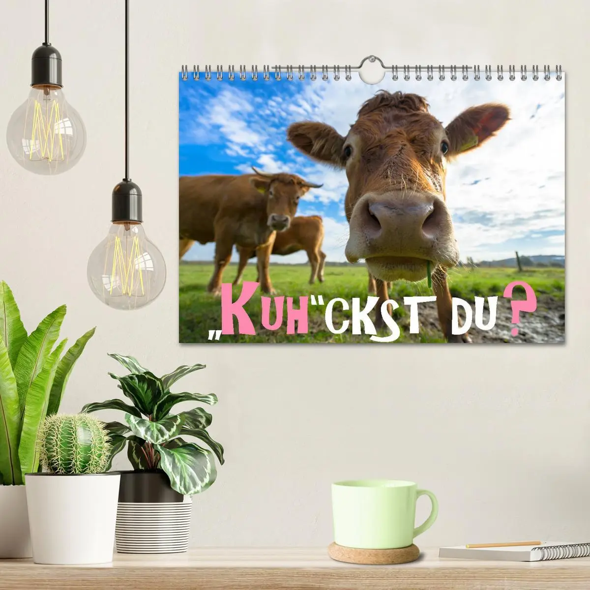 Bild: 9783457871867 | Kuhckst du? (Wandkalender 2026 DIN A4 quer), CALVENDO Monatskalender