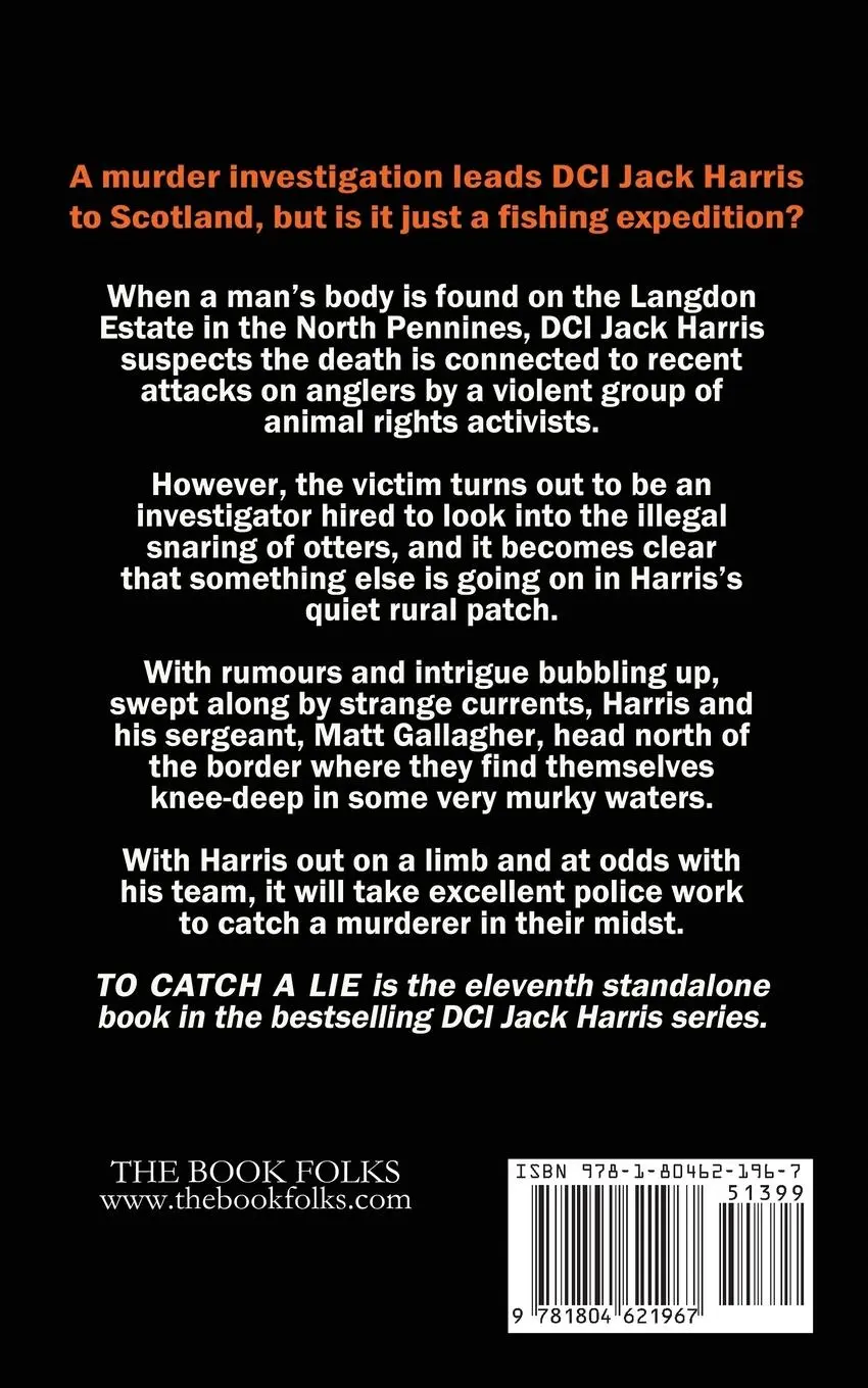 Rückseite: 9781804621967 | TO CATCH A LIE | British detective fiction with a hook and a twist