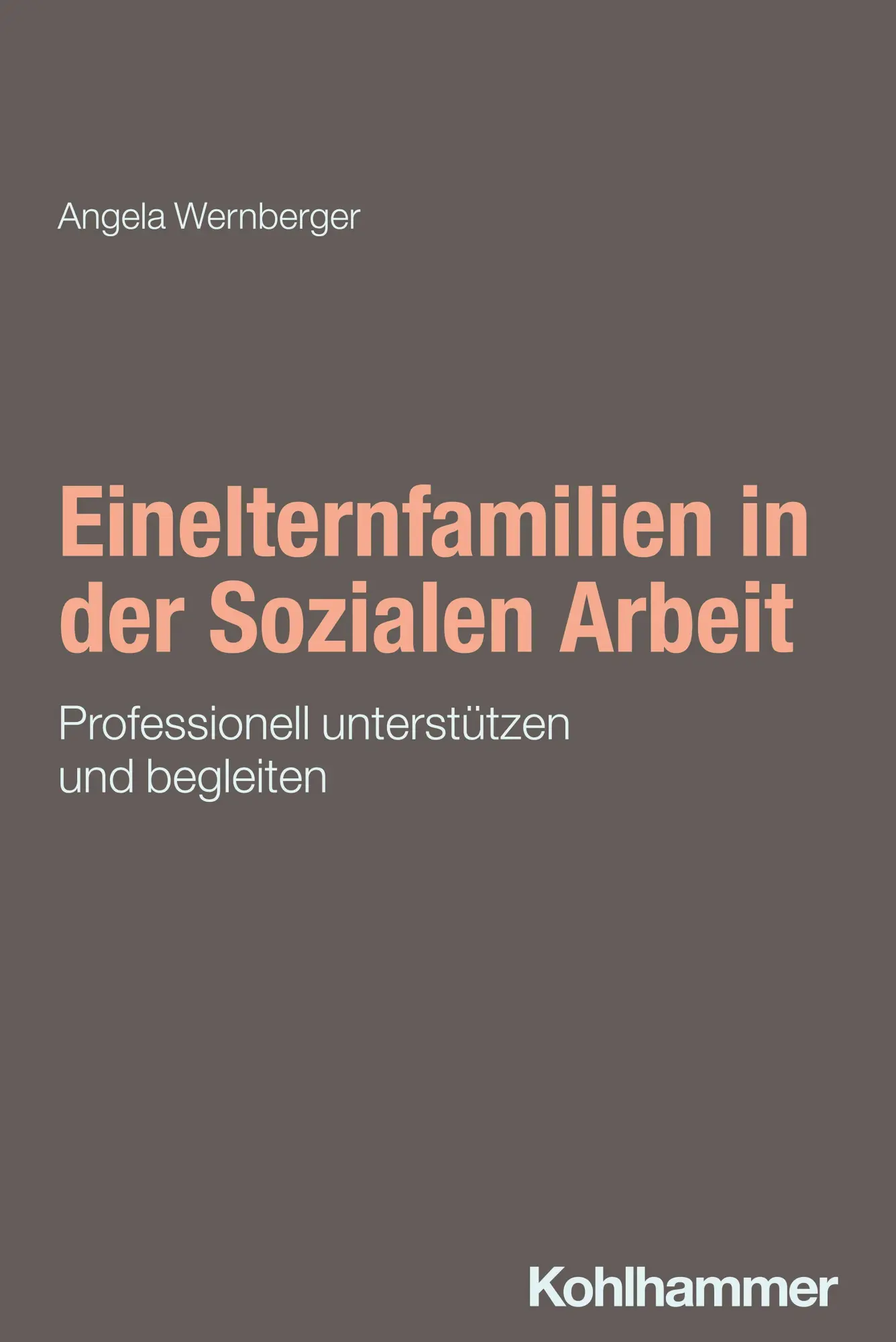 Cover: 9783170351967 | Einelternfamilien in der Sozialen Arbeit | Angela Wernberger | Buch