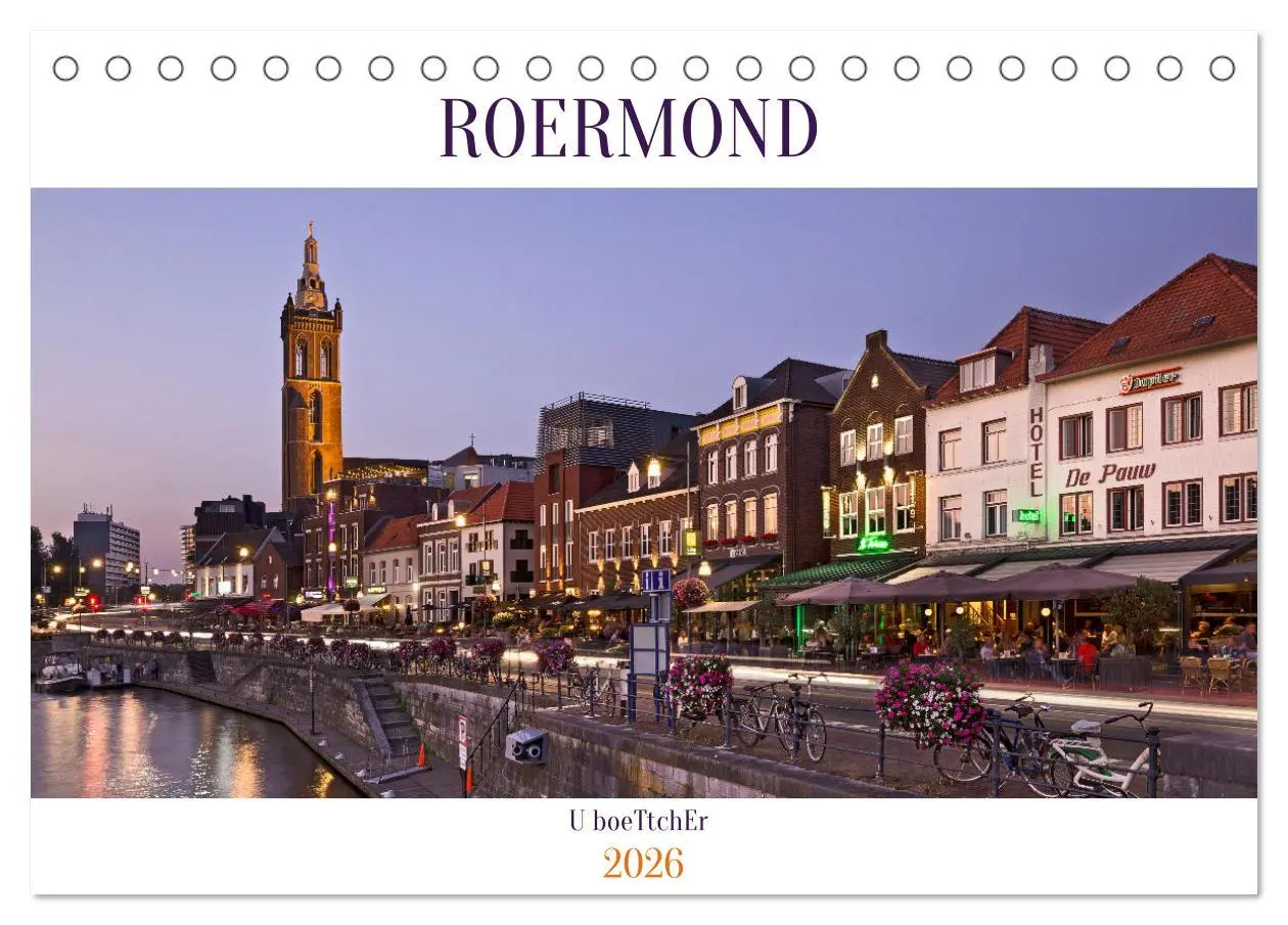Cover: 9783457621967 | ROERMOND (Tischkalender 2026 DIN A5 quer), CALVENDO Monatskalender