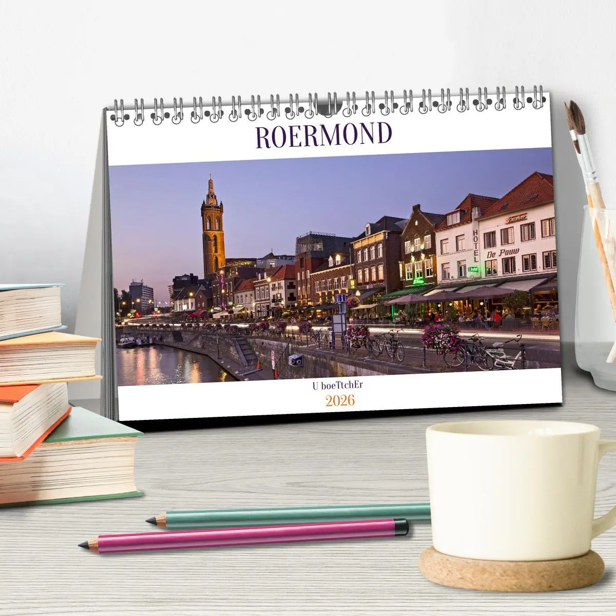Bild: 9783457621967 | ROERMOND (Tischkalender 2026 DIN A5 quer), CALVENDO Monatskalender