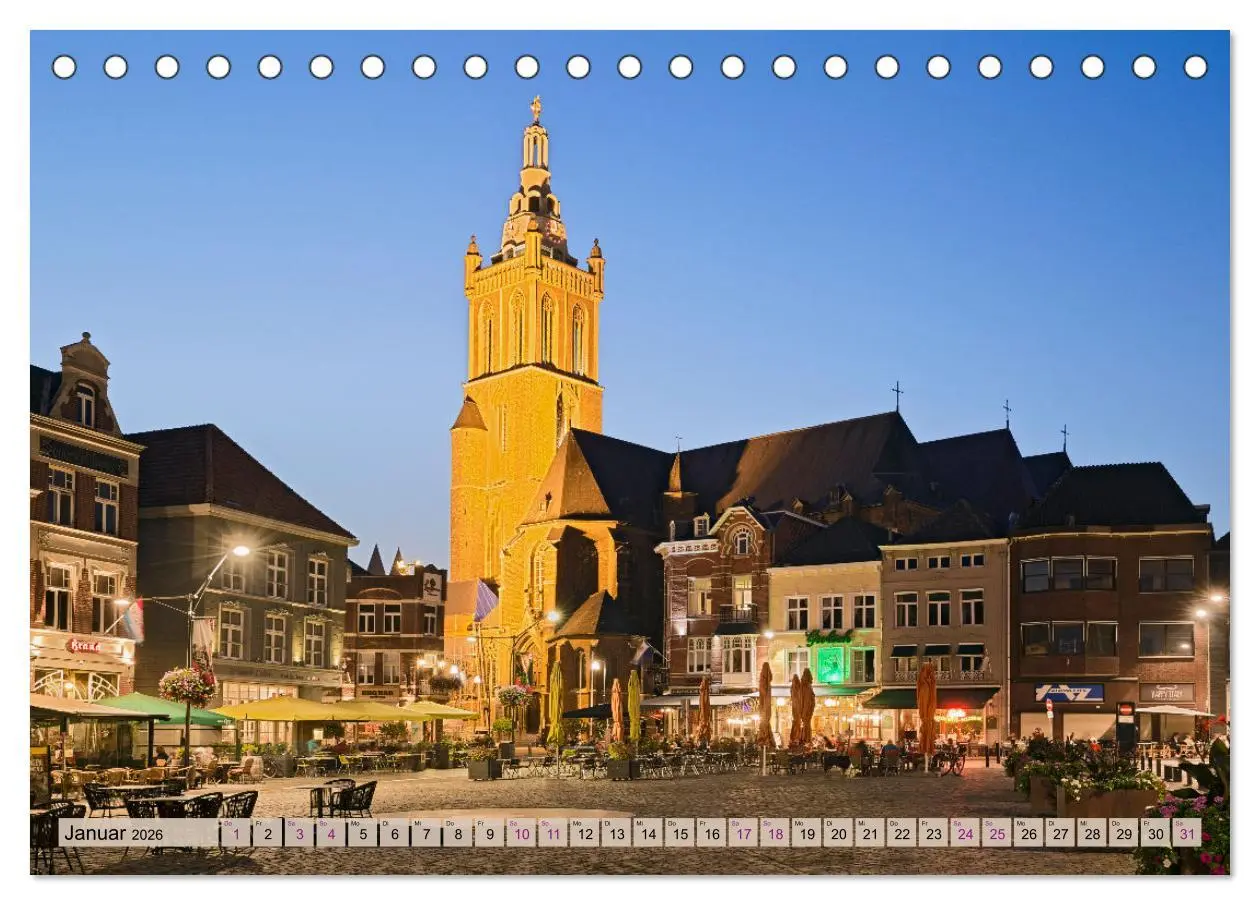 Bild: 9783457621967 | ROERMOND (Tischkalender 2026 DIN A5 quer), CALVENDO Monatskalender