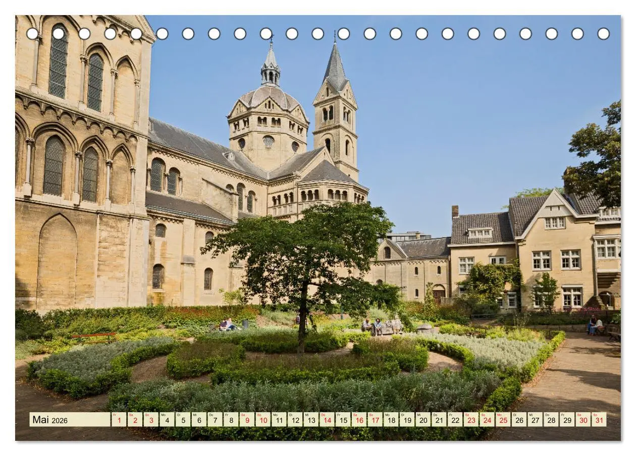 Bild: 9783457621967 | ROERMOND (Tischkalender 2026 DIN A5 quer), CALVENDO Monatskalender