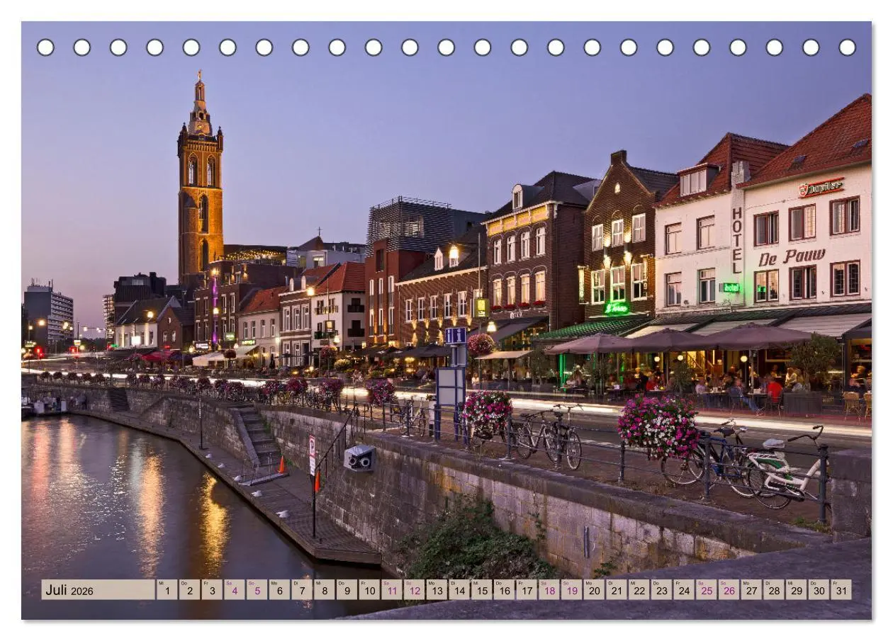 Bild: 9783457621967 | ROERMOND (Tischkalender 2026 DIN A5 quer), CALVENDO Monatskalender