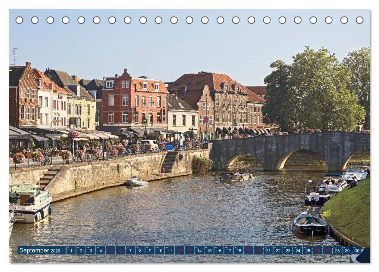 Bild: 9783457621967 | ROERMOND (Tischkalender 2026 DIN A5 quer), CALVENDO Monatskalender