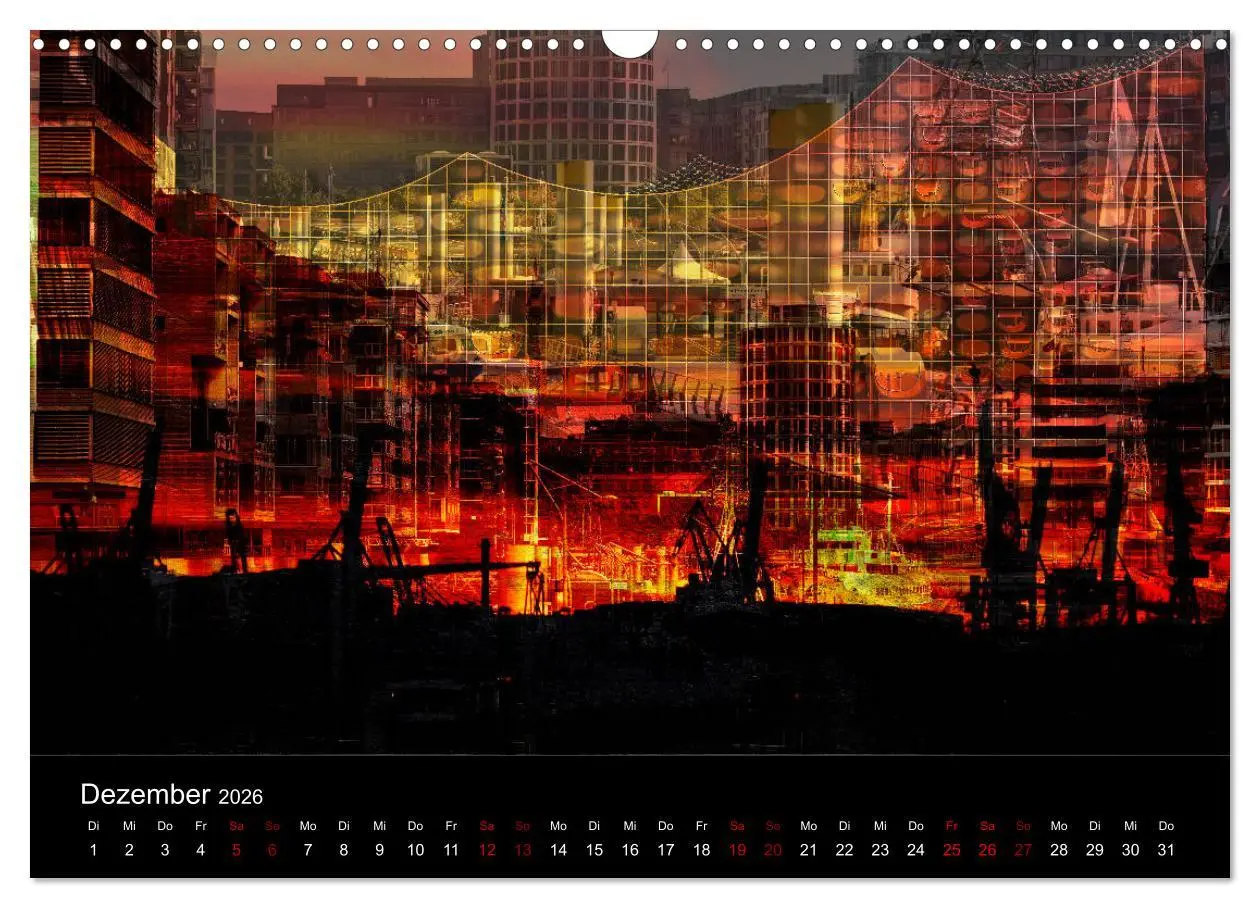 Bild: 9783457861967 | Elbphilharmonie-ARTig (Wandkalender 2026 DIN A3 quer), CALVENDO...