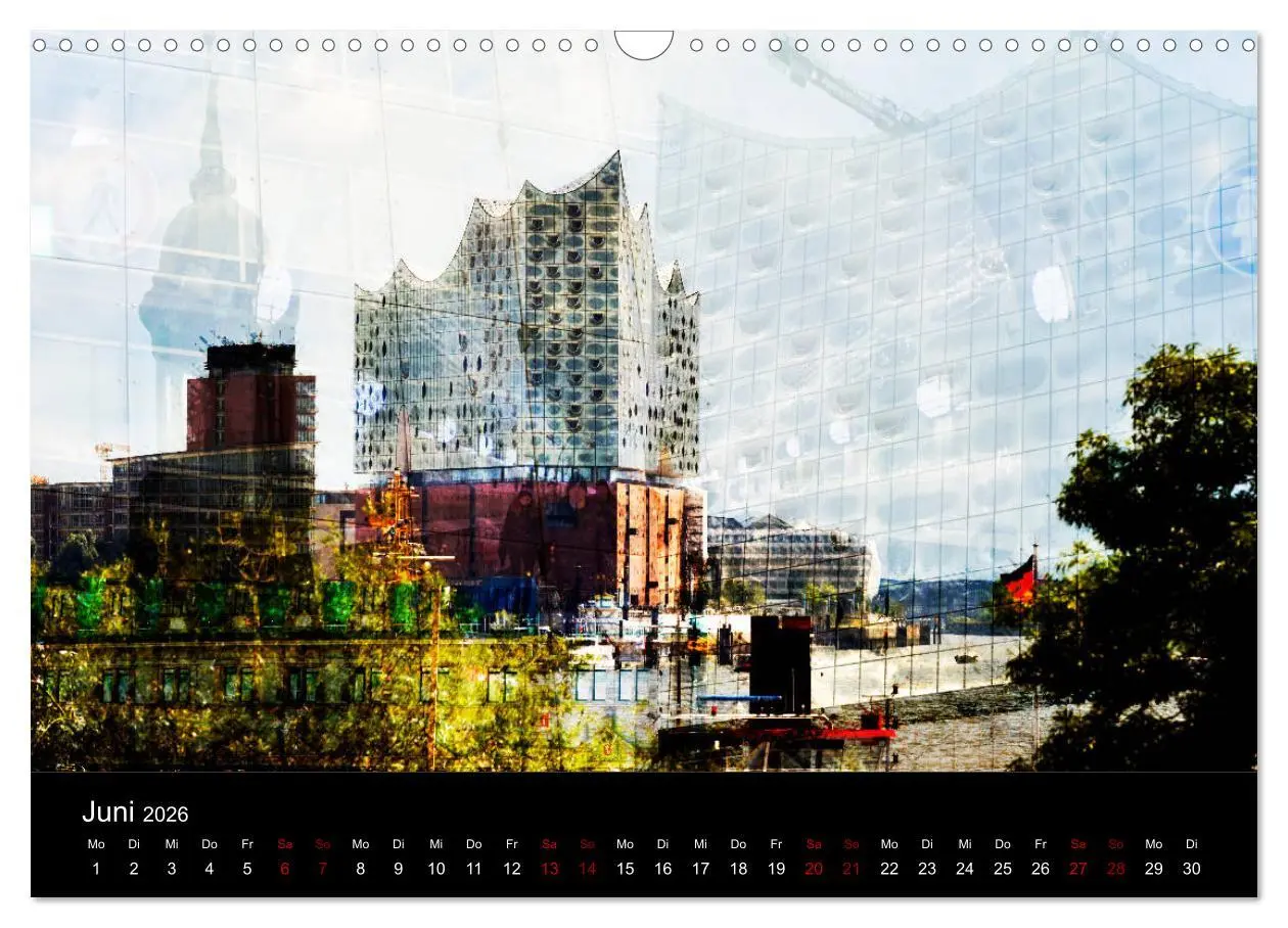 Bild: 9783457861967 | Elbphilharmonie-ARTig (Wandkalender 2026 DIN A3 quer), CALVENDO...