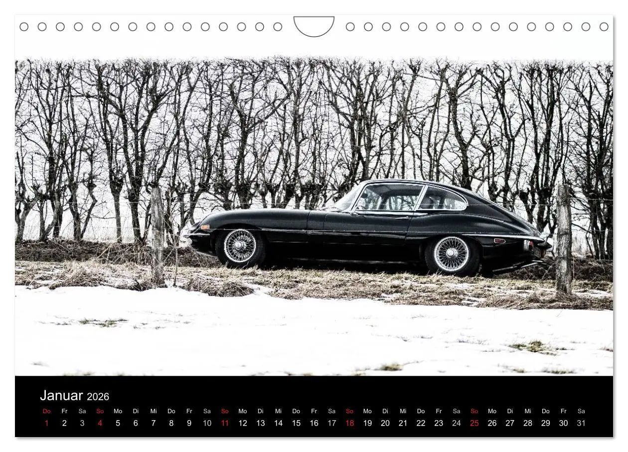 Bild: 9783516021967 | Jaguar E-Type 2026 (Wandkalender 2026 DIN A4 quer), CALVENDO...