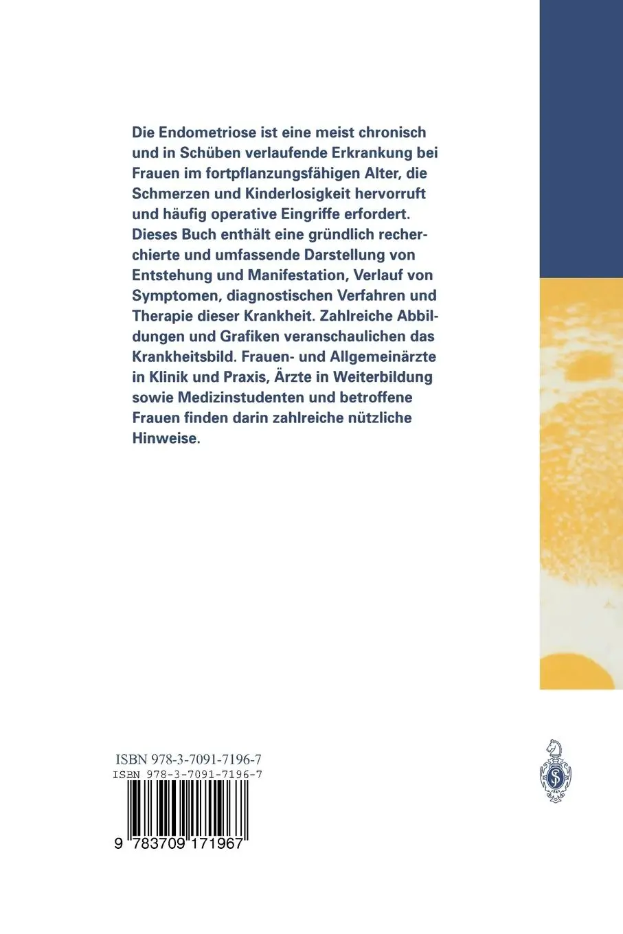 Rückseite: 9783709171967 | Endometriose | Entstehung, Diagnose, Verlauf und Therapie | Buch