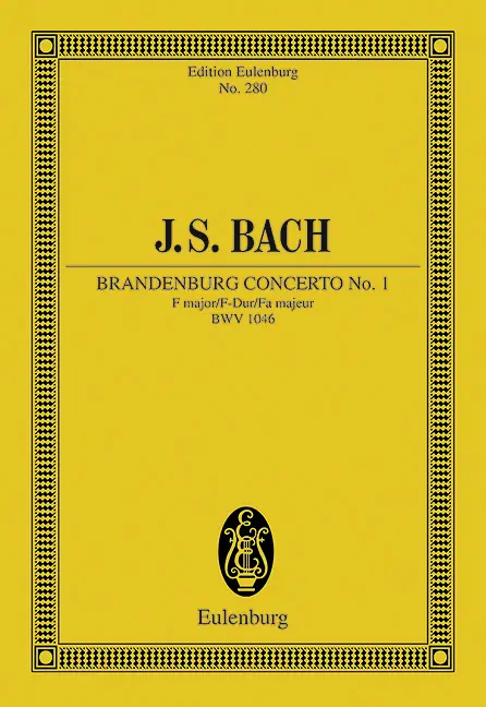 Cover: 9783795761967 | Brandenburg Concerto No 1 In F Major | Johann Sebastian Bach | Deutsch