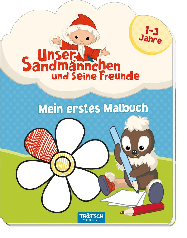 Cover: 9783957741967 | Mein erstes Malbuch: Unser Sandmännchen und seine Freunde | Buch