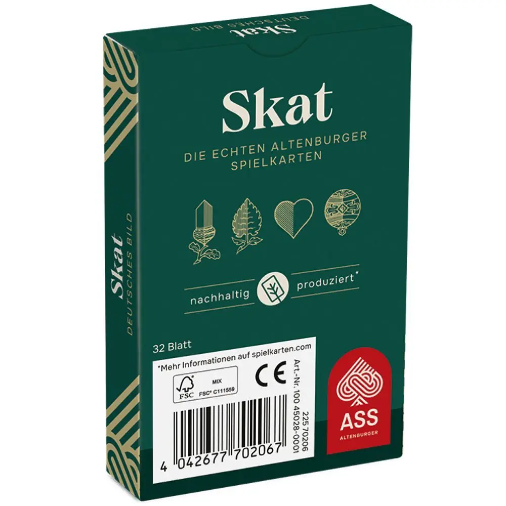 Bild: 4042677702067 | Skat, deutsches Bild, Kornblume®, in Faltschachtel | ASS Altenburger