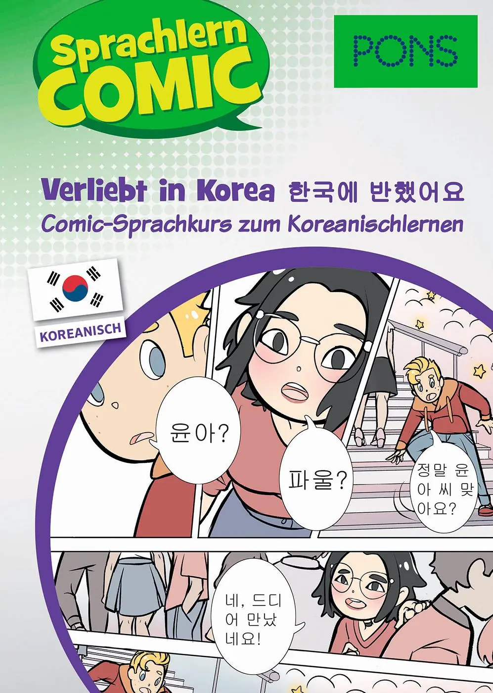 Cover: 9783125622067 | PONS Sprachlern-Comic Koreanisch - Verliebt in Korea | Yoomi Thesing