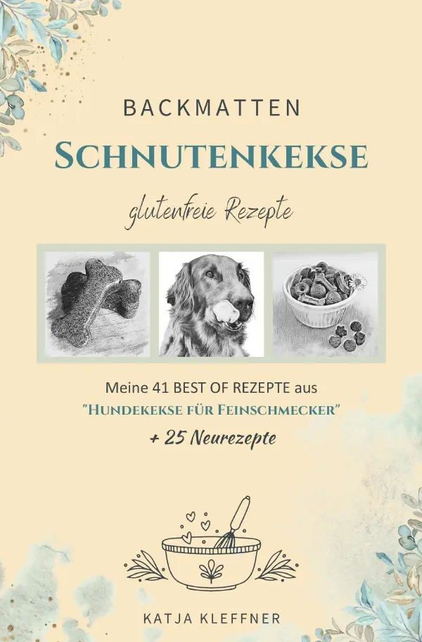 Cover: 9783754132067 | SCHNUTENKEKSE - 66 glutenfreie BACKMATTEN REZEPTE für Hunde | Kleffner