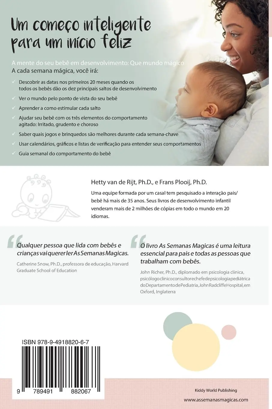 Rückseite: 9789491882067 | As Semanas Mágicas | Frans Plooij (u. a.) | Taschenbuch | 2018