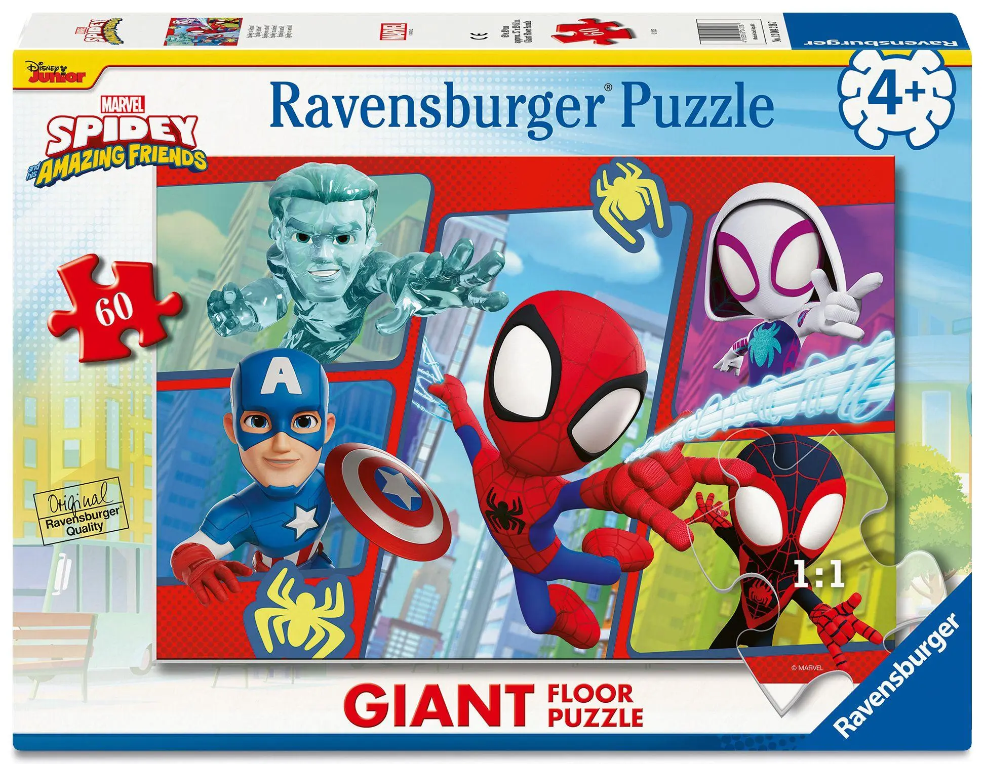 Cover: 4005555042167 | Ravensburger Kinderpuzzle 12004216 - Spidey in Aktion! -...