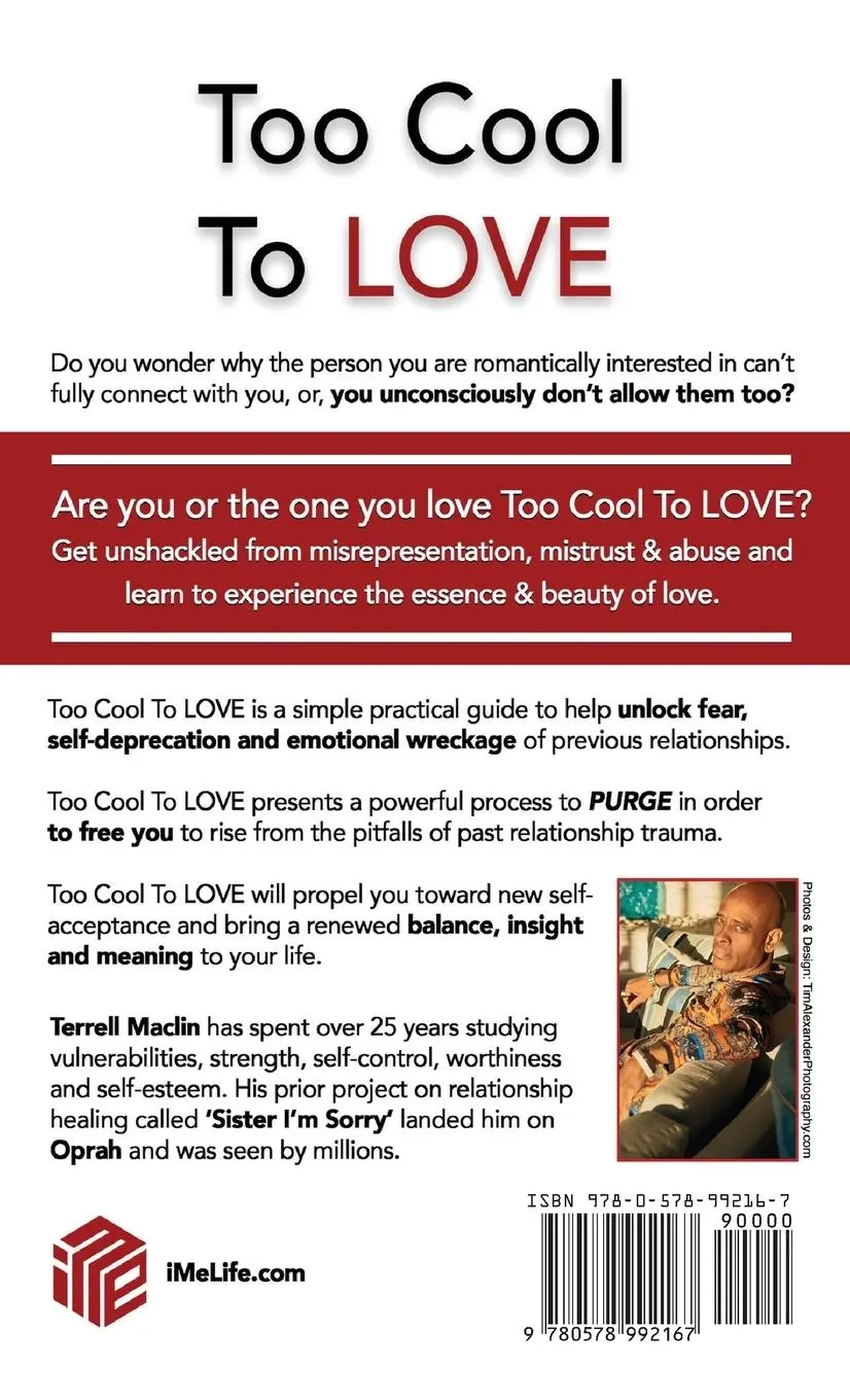 Rückseite: 9780578992167 | Too Cool To LOVE | Terrell Maclin | Buch | Englisch | 2024 | IME