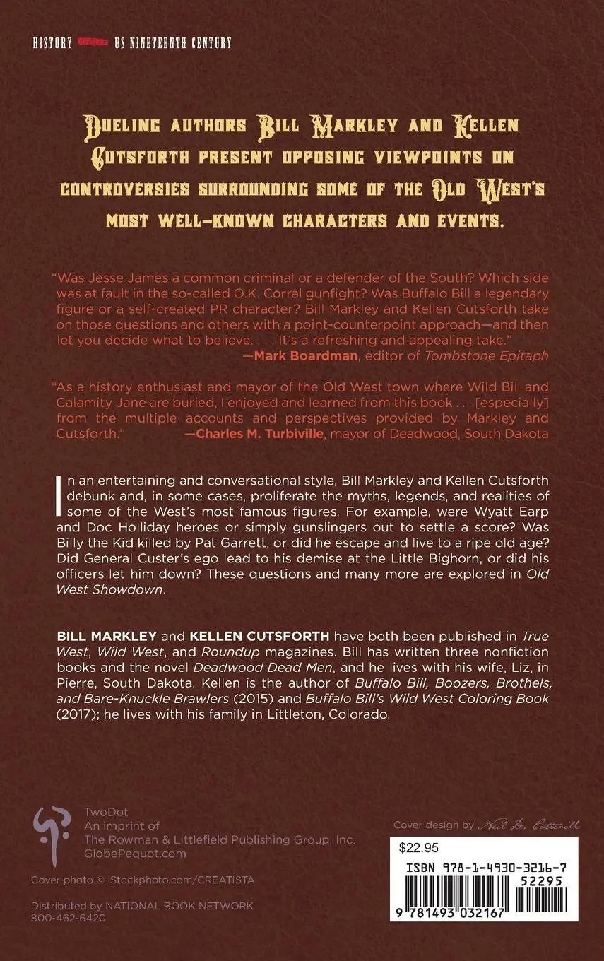 Rückseite: 9781493032167 | Old West Showdown | Bill Markley (u. a.) | Buch | Gebunden | Englisch