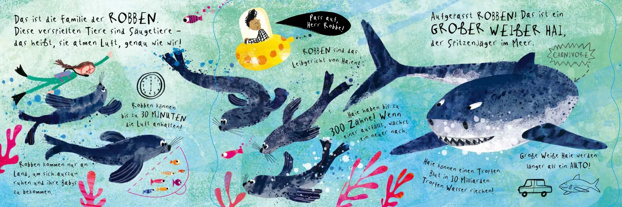 Bild: 9783039342167 | Hallo, Herr Wal! | Sam Boughton | Buch | Klappenbroschur | 16 S.
