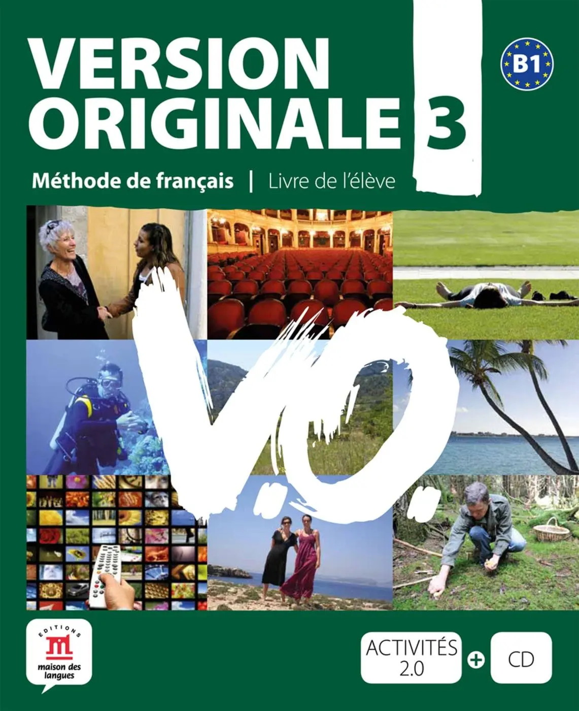Cover: 9783125302167 | Version originale 3. Kursbuch mit Audio-CD | Denyer/Ollivier/Perrichon