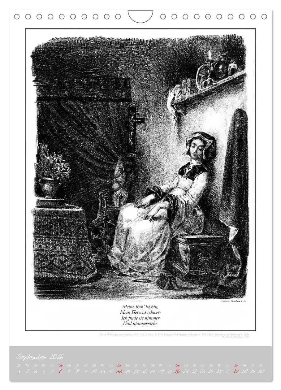 Bild: 9783457292167 | Faust - Weltliteraturkalender (Wandkalender 2026 DIN A4 hoch),...