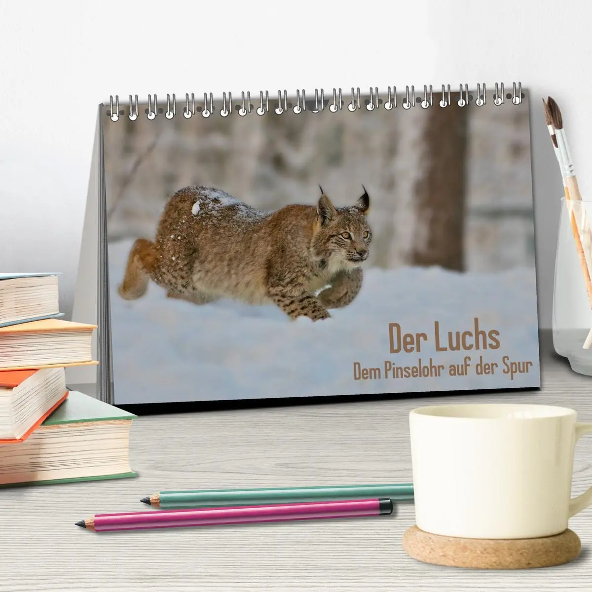 Bild: 9783516212167 | Der Luchs - Dem Pinselohr auf der Spur (Tischkalender 2026 DIN A5...
