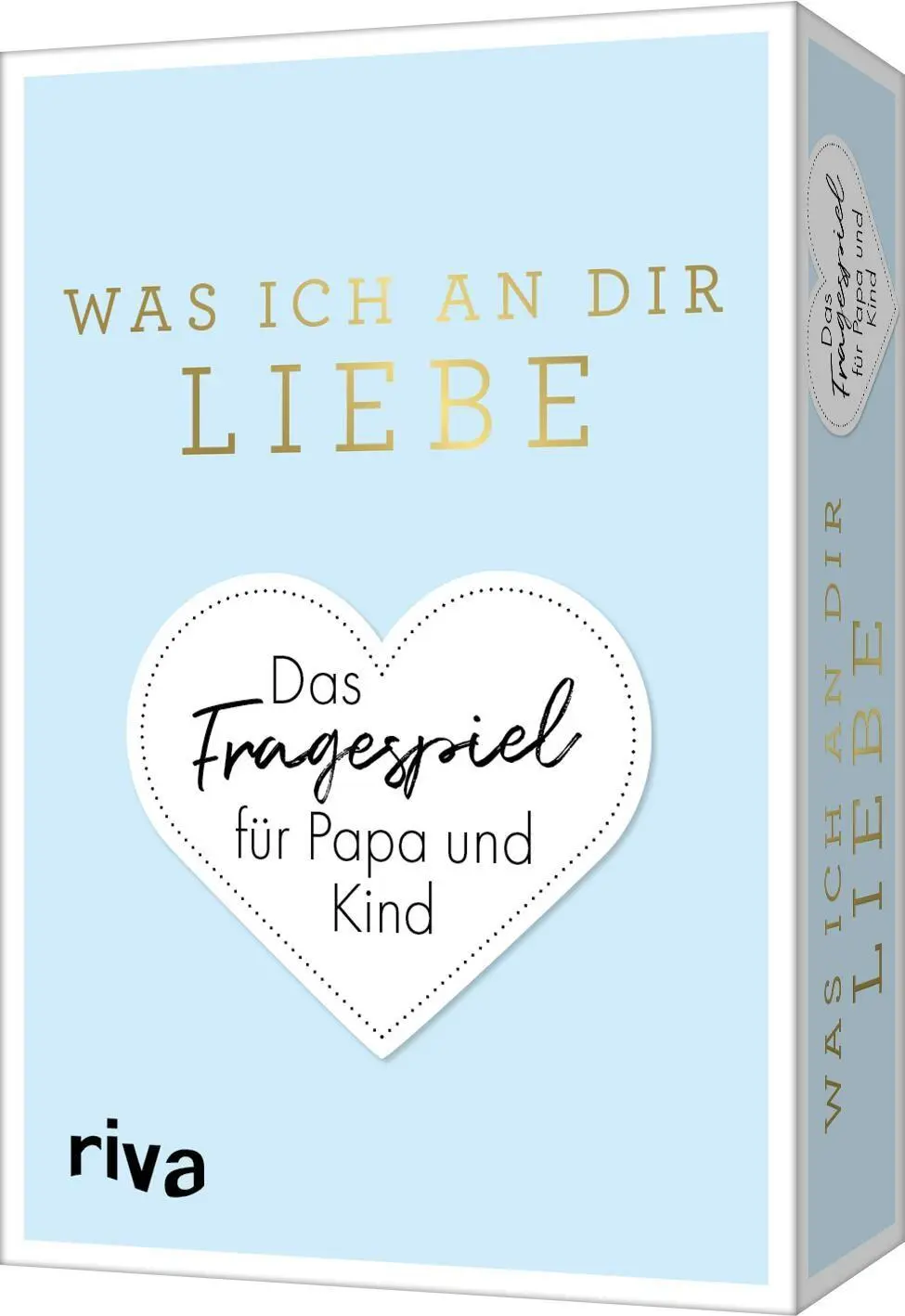 Cover: 9783742312167 | Was ich an dir liebe - Das Fragespiel für Papa und Kind | Reinwarth