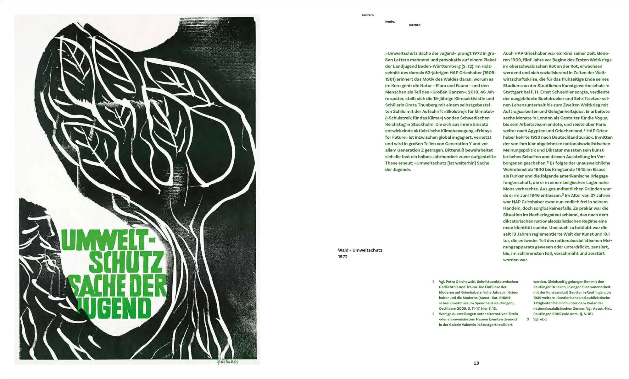 Bild: 9783777442167 | HAP Grieshaber | Form / Sprache | Jörg Daur (u. a.) | Taschenbuch