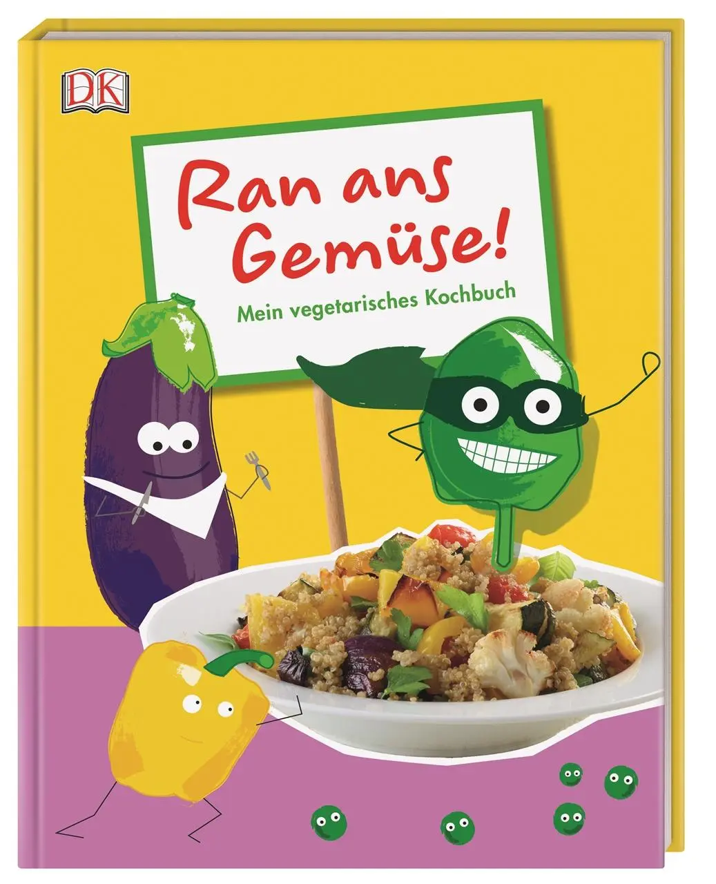 Cover: 9783831032167 | Ran ans Gemüse! | Mein vegetarisches Kochbuch | Wiebke Krabbe | Buch