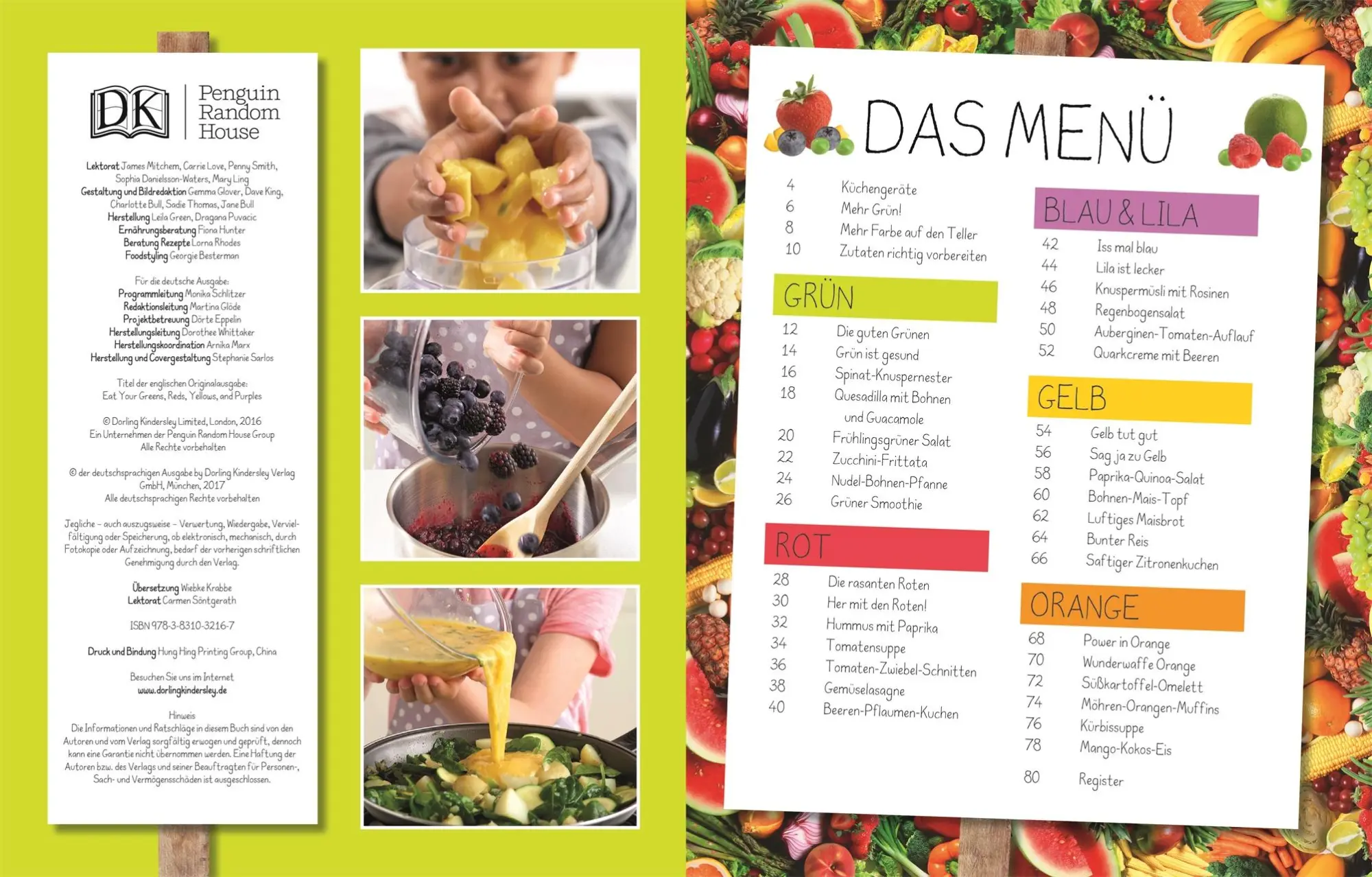 Bild: 9783831032167 | Ran ans Gemüse! | Mein vegetarisches Kochbuch | Wiebke Krabbe | Buch