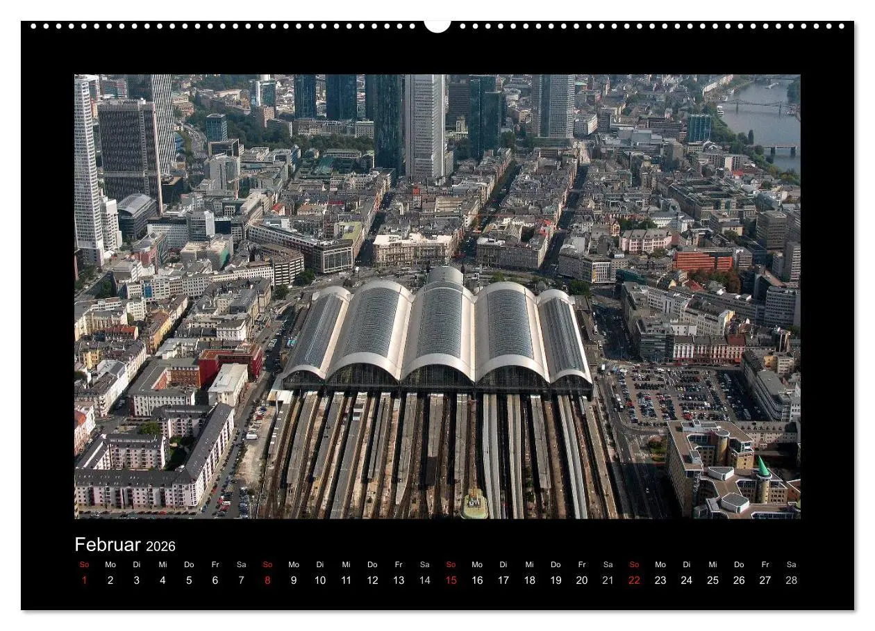 Bild: 9783457972267 | über den Dächern von FRANKFURT (hochwertiger Premium Wandkalender...