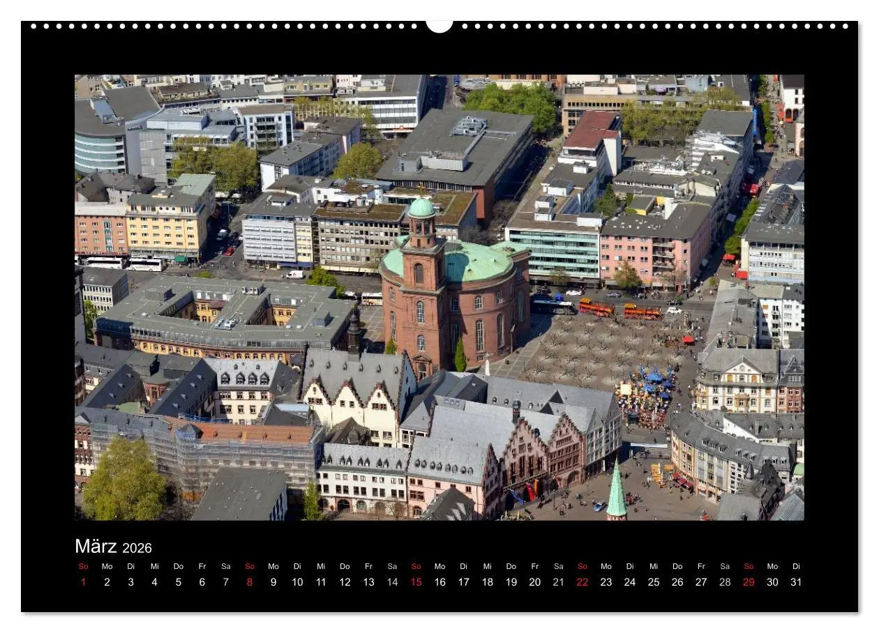 Bild: 9783457972267 | über den Dächern von FRANKFURT (hochwertiger Premium Wandkalender...