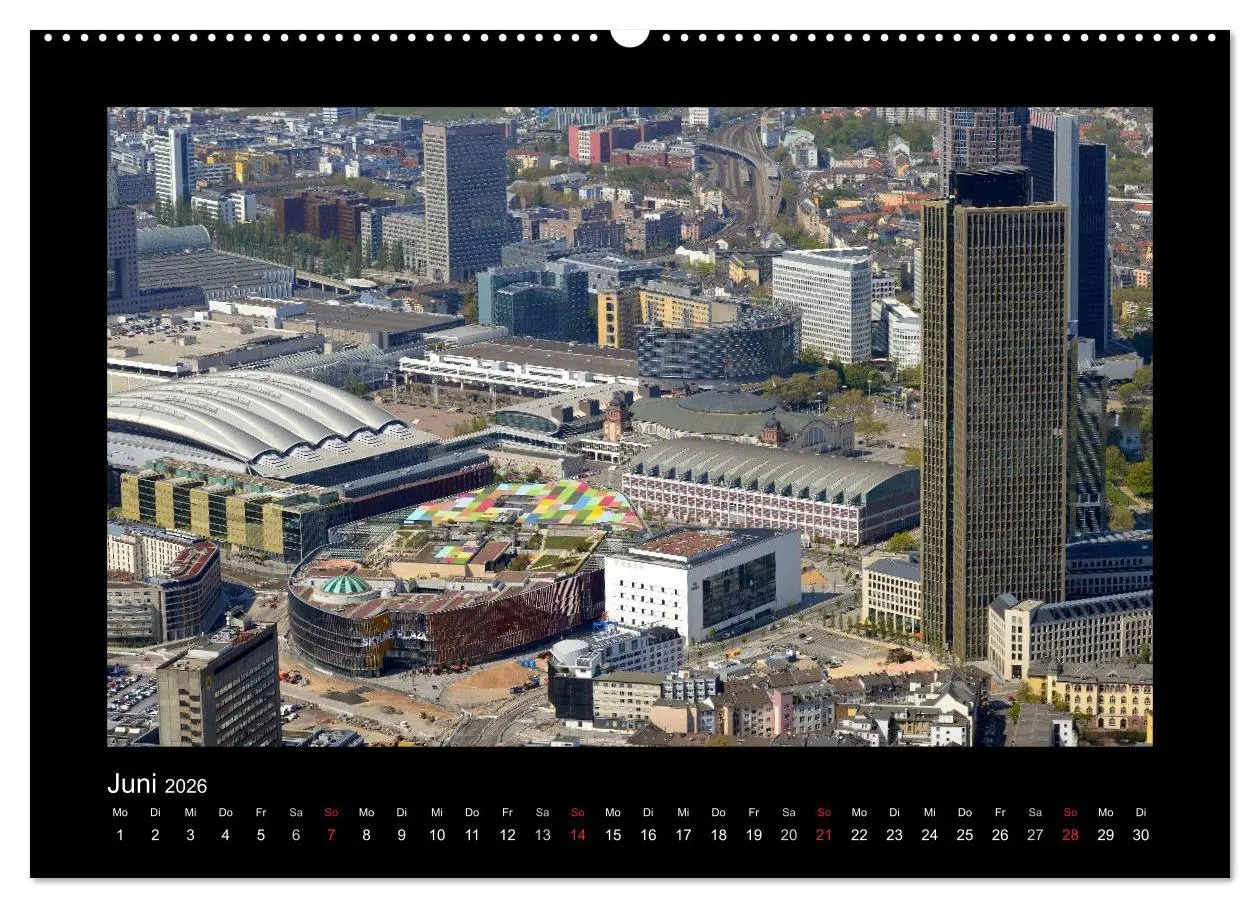 Bild: 9783457972267 | über den Dächern von FRANKFURT (hochwertiger Premium Wandkalender...