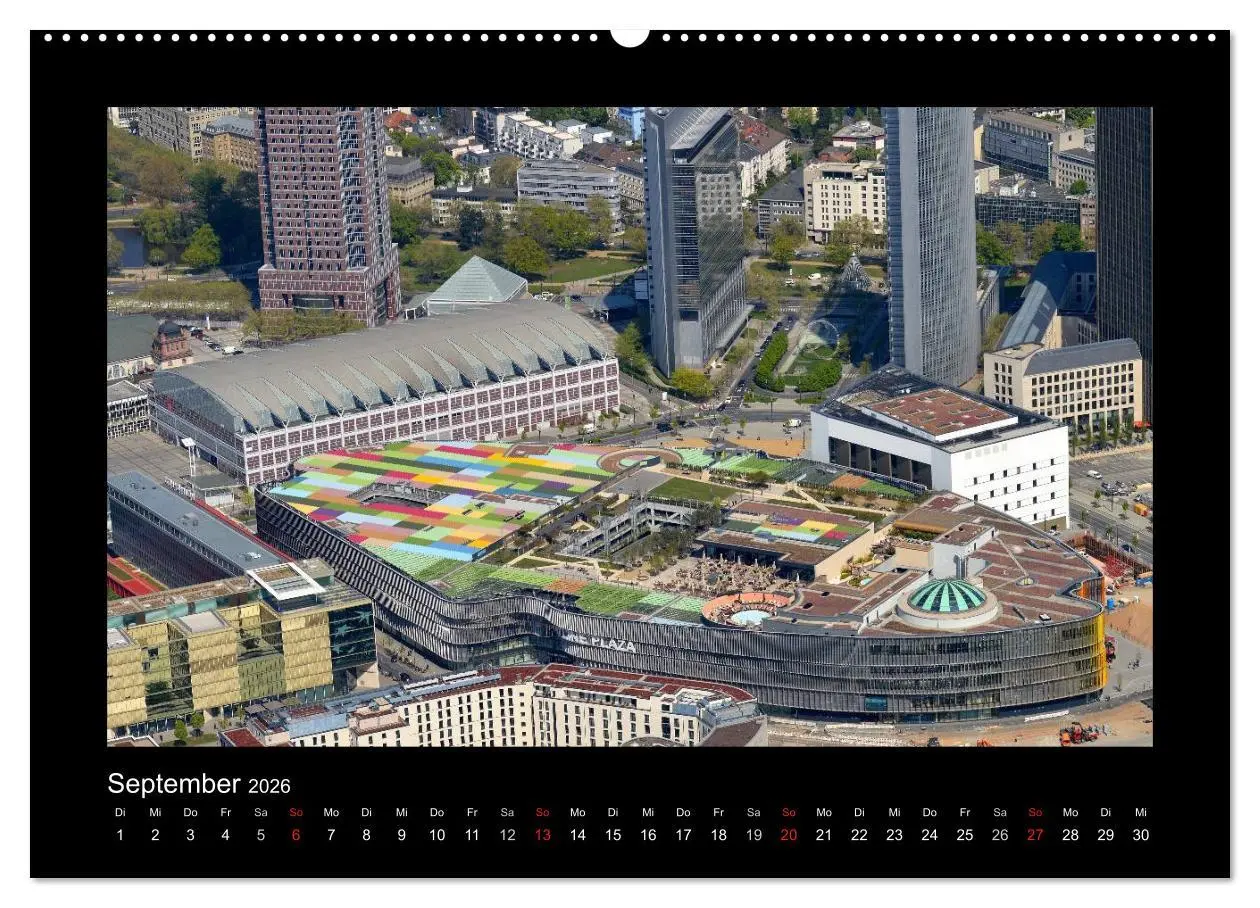Bild: 9783457972267 | über den Dächern von FRANKFURT (hochwertiger Premium Wandkalender...