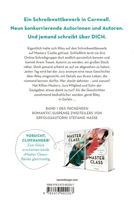 Bild: 9783473402267 | Master Class, Band 1: Blut ist dicker als Tinte | Stefanie Hasse